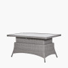 Barbados Slate Grey Outdoor Corner Seating Set Long Left with Ceramic Top