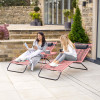 Rio Pink Outdoor Sunloungers