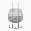 St Kitts Stone Grey Outdoor Double Hanging Chair