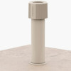 Ceramica Sandstone 40KG Wheeled Parasol Base