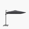 Voyager T2 2.7m Square Anthracite Free Arm Parasol