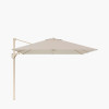Voyager T2 2.7m Square Sandstone / Champagne Free Arm Parasol