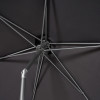 Lisboa 3m Round Anthracite Parasol