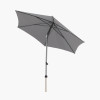 Lisboa 3m Round Luna Grey Parasol