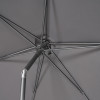 Lisboa 3m Round Luna Grey Parasol