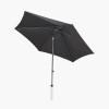 Lisboa 2.5m Round Anthracite Parasol