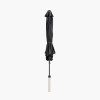 Lisboa 2.5m Round Anthracite Parasol