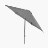 Lisboa 2.5m Round Luna Grey Parasol