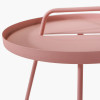 Pink Metal Rio Table