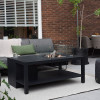 Cosiflow 120 Rectangular Anthracite Fire Pit Table