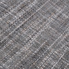 Indoor Outdoor Steel Grey and White Stripe Design Rug