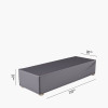 Sunbed Aerocover 210x90x30cm high
