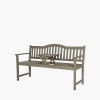 Richmond Antique Grey Outdoor Bench with Pop Up Table