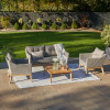 Larissa Kubu Grey Outdoor Seating Set