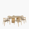 Javi Teak Outdoor Dining Set