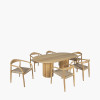 Javi Teak Outdoor Dining Set