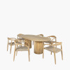 Javi Teak Outdoor Dining Set
