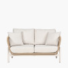 Martic Outdoor Set Comprising 2 x 2 Seater Sofas and Set of 2 Tables