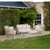 Martic Outdoor Set Comprising 2 Seater Sofa, 2 x Chairs and Set of 2 Tables