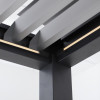 Abierto Full Electric 3m x 4m inc LED complete with 2 x 4m and 1 x 3m Manual Blinds