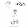 Carlo Bistro Set with Cushions
