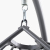 Lyon Anthracite Outdoor Single Hanging Chair