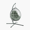 Lyon Moss Green Outdoor Single Hanging Chair