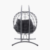 Lyon Anthracite Outdoor Double Hanging Chair