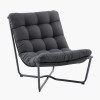 Clermont Anthracite Outdoor Lounging Set
