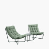 Clermont Moss Green Outdoor Lounging Set