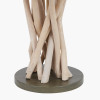 Derna Driftwood Table Lamp with Natural Jute Shade