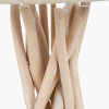 Derna Driftwood Table Lamp with Natural Jute Shade