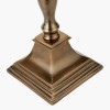 Canterbury Antique Brass Metal Table Lamp