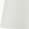 Amalia Natural Ombre Textured Stoneware Tall Table Lamp Base with Adelaide 35cm Ivory Tapered Cotton Mix Lampshade