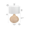 Allona Natural Rattan Table Lamp