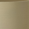 Serenity White Bobbled Ceramic Large Table Lamp Base with Harry 40cm Taupe Cotton Mix Cylinder Lampshade