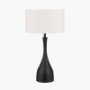 Llora Black Base & Henry 35cm White shade