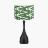 Llora Table Base & Lars 35cm Green shade