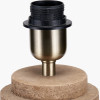 Gaiana Concrete Brown Stoneware Table Lamp Base