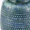 Theano Dot Design Blue Glaze Table Lamp Base