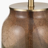 Valtellina Brown and Green Glass Table Lamp Base