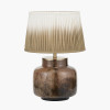 Cerdanya Brown and Beige Glass Table Lamp Base