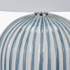 Cannes Blue and White Stripe Ceramic Table Lamp