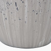 Kalli White and Grey Flecked Ceramic Table Lamp