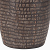 Kai Earth Coloured Textured Tall Ceramic Table Lamp