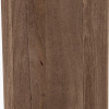 Inaya Natural Tapered Large Wood Table Lamp Base with Milos 40cm Pistachio Green Linen Tapered Lampshade