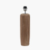 Inaya Natural Tapered Large Wood Table Lamp Base