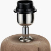 Inaya Natural Tapered Large Wood Table Lamp Base