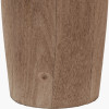 Inaya Natural Tapered Wood Table Lamp Base