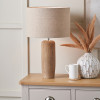 Inaya Natural Tapered Wood Table Lamp Base